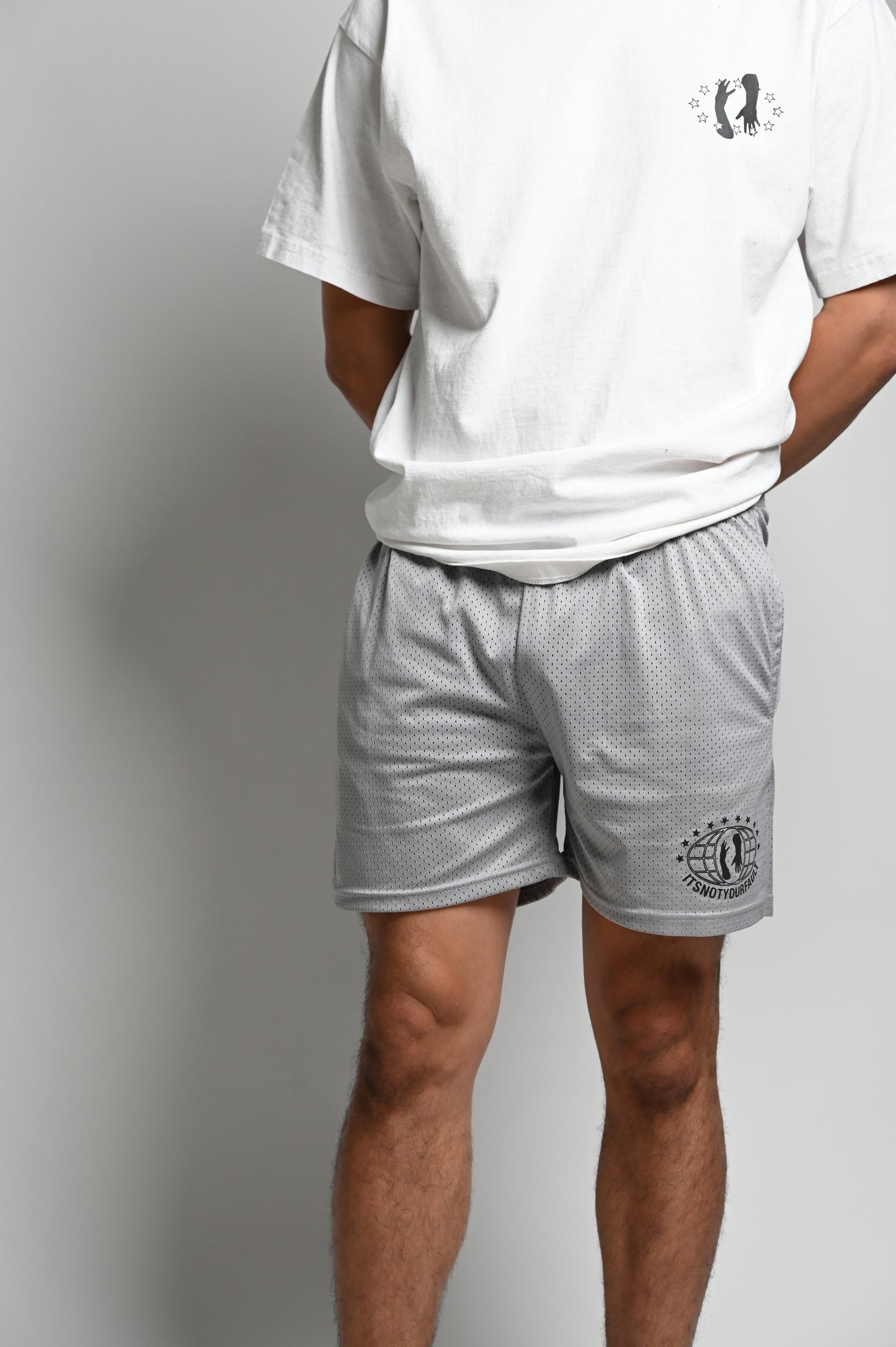5" Classic Gym Short Grey image 2