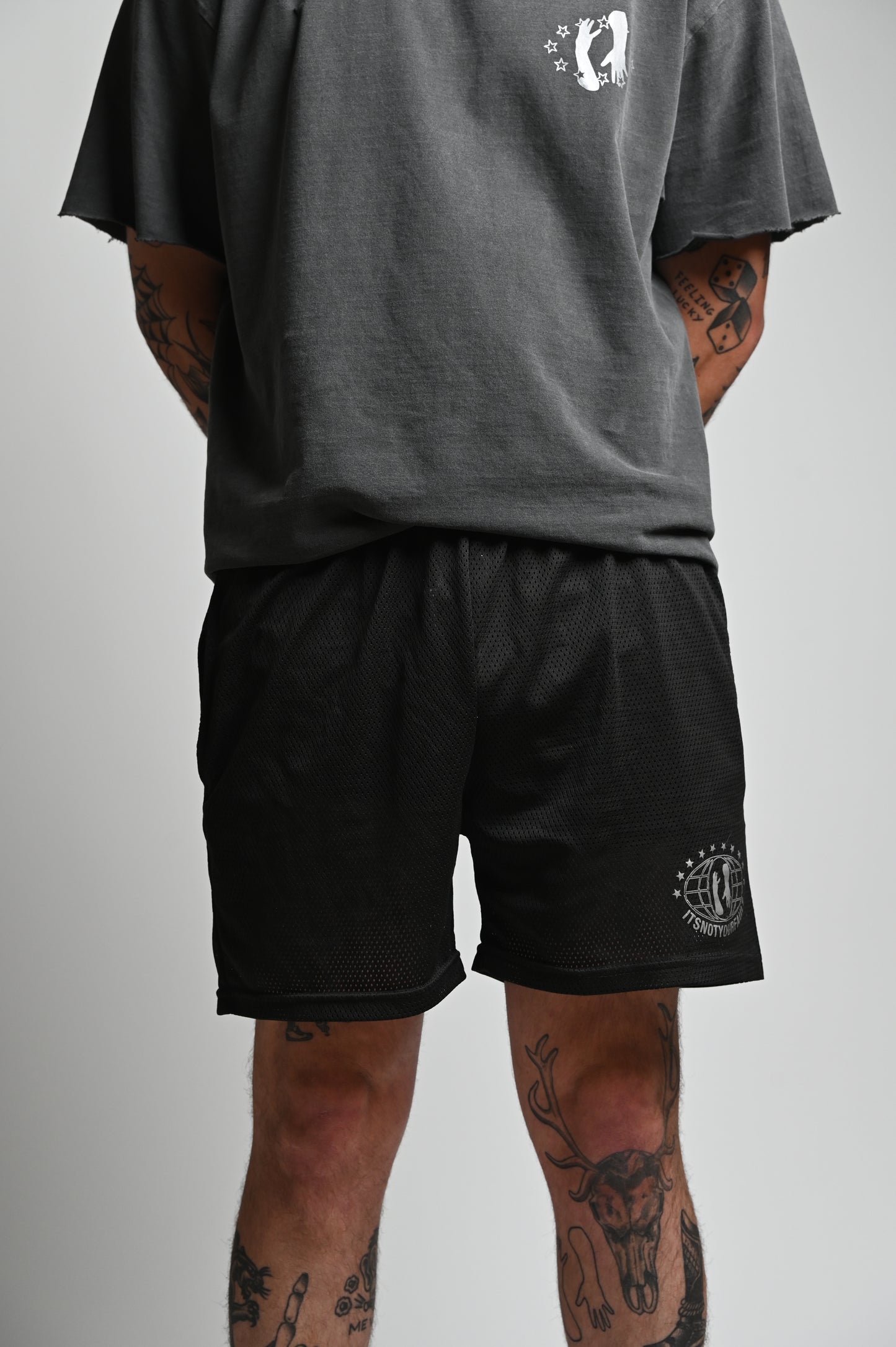 5" Classic Gym Short Black image 2