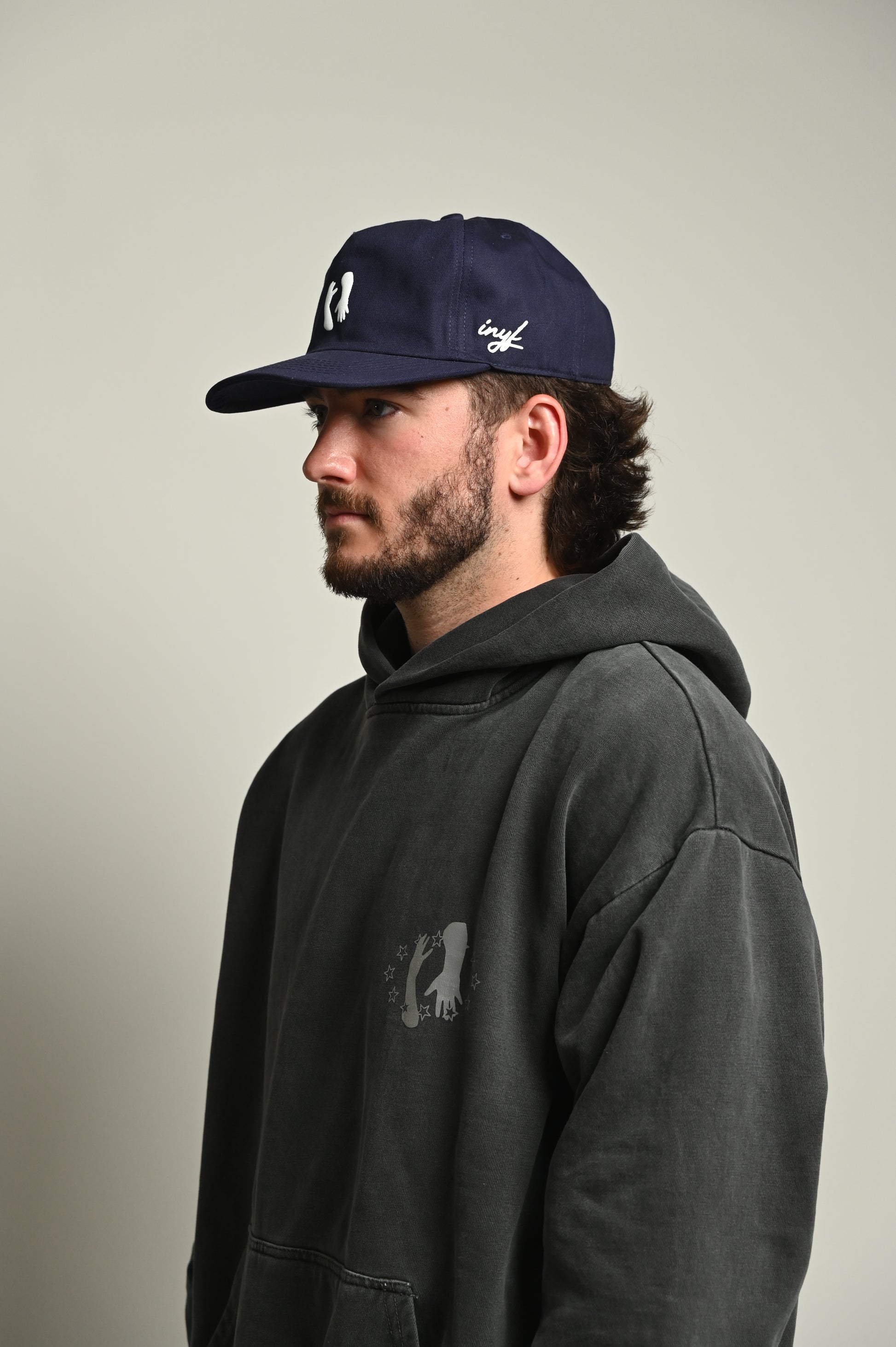 Classic Hands Navy 5 Panel image 1