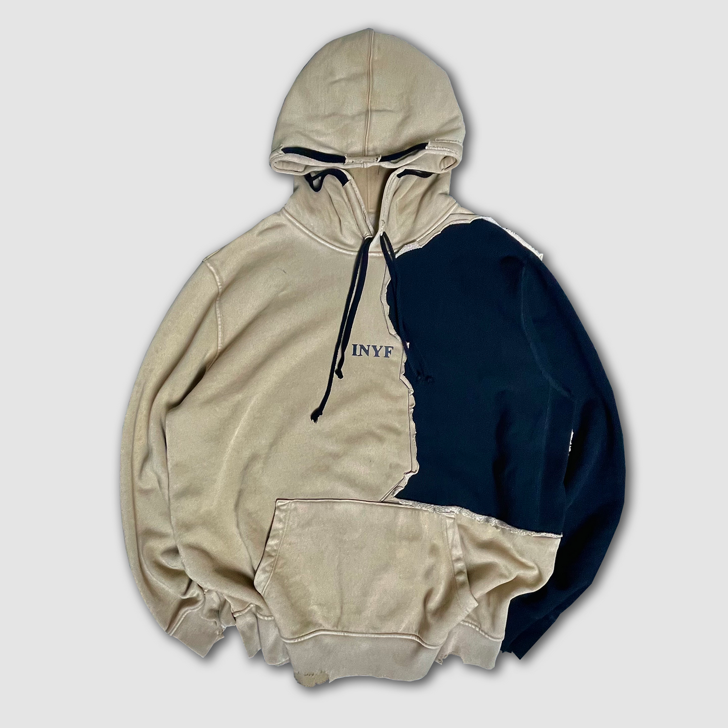 Cracked Double Drawstring Hoodie image 0