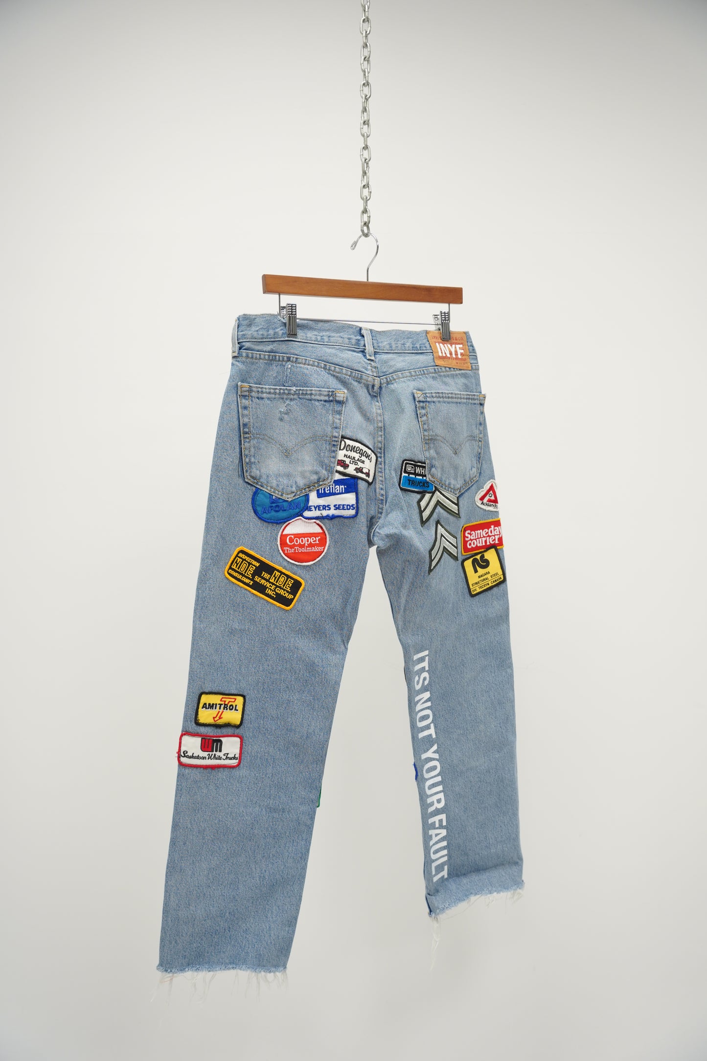Patched Denim