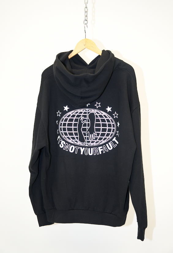 Worldwide Hoodie Black